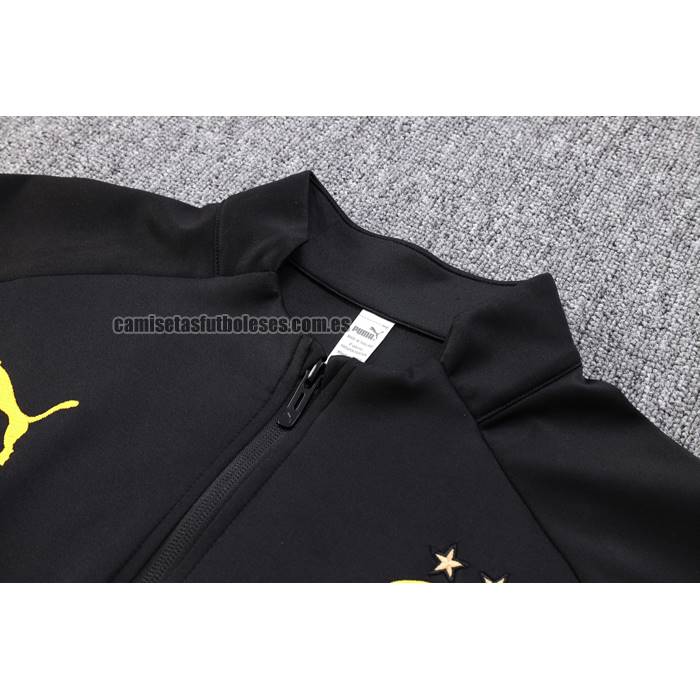 Chandal de Chaqueta del Borussia Dortmund 2023 2024 Negro